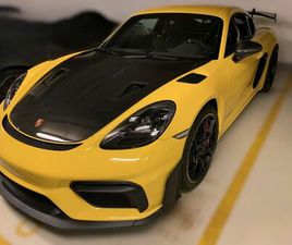 PORSCHE 718 CAYMAN GT4 RS PORSCHE 718 CAYMAN GT4 RS/GELB-SW/WEISSACH/LIFT/20