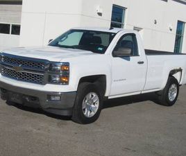 2014 CHEVROLET SILVERADO 1500 REGULAR CAB WHITE 137K 4WD