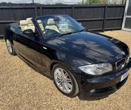 2010 BMW 1 SERIES 2.0 118I M SPORT CONVERTIBLE 2D