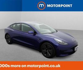 TESLA MODEL 3 STANDARD PLUS STANDARD RANGE PLUS AUTO RWD 4DR