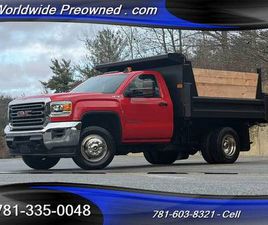 2017 GMC SIERRA 3500HD 4X4 4WD DUMP TRUCK 9' BODY 60K MILES #14834