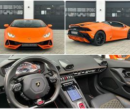 LAMBORGHINI HURACÁN EVO SPYDER*AWD*LIFT*WARRANTY*CAMERA*PPF