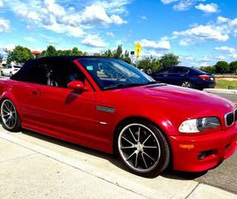 2005 BMW M3 CONVERTIBLE E46 IMOLA RED
