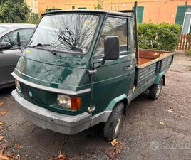 PIAGGIO APE POKER POKER CON RIBALTABILE