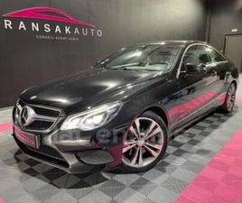 MERCEDES CLASSE E COUPE E 400 IV GENERATION2 COUPE 400 FASCINATION