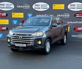 2022 22 SSANGYONG MUSSO 2.2D EX PICKUP DOUBLE CAB 4DR DIESEL MANUAL 4WD EURO 6 (