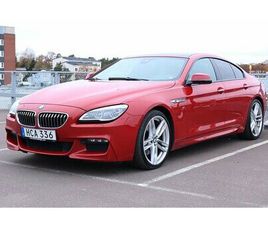 BMW 640 D XDRIVE GRAN COUPÉ M SPORT S V-HJUL VÄRMARE