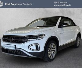 VOLKSWAGEN T-ROC CABRIOLET T-ROC CABRIOLET GOAL 1.5L TSI OPF DSG NAVI KLIMA