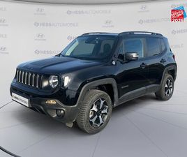 JEEP RENEGADE PHEV JEEP RENEGADE 1.3 TURBO T4 240CH PHEV 4XE TRAILHAWK BVA6 EAWD D'OCCASION - HESS AUTOMOBILE