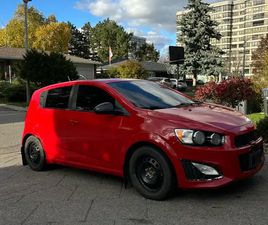 2013 CHEVY SONIC RS TURBO