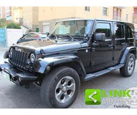 JEEP WRANGLER UNLIMITED 3.6 V6 SAHARA AUTO CON G