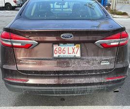 CERTIFIED 2019 FORD FUSION SEL