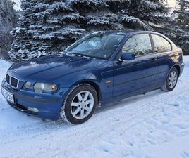 BMW E46 COMPACT 316TI 2002R ZELÓW • OLX.PL