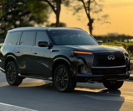 INFINITI QX80 AUTOGRAPH CAPTAIN CHAIRS 3.5L **2025**GCC SPEC UNDER WARRANTY LESS KILOMETER