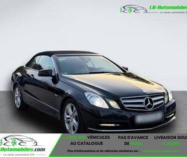 MERCEDES CLASSE E CABRIOLET E 200 MERCEDES CLASSE E CABRIOLET 200 BVA