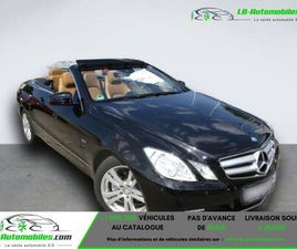 MERCEDES CLASSE E CABRIOLET 200 BVA