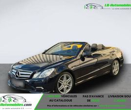 MERCEDES CLASSE E CABRIOLET E 250 MERCEDES CLASSE E CABRIOLET 250 BVA