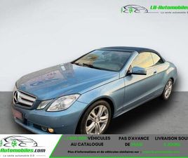 MERCEDES CLASSE E CABRIOLET E 350 MERCEDES CLASSE E CABRIOLET 350 BVA