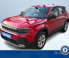 JEEP AVENGER JEEP AVENGER 1.2 TURBO BENZINA ALTITUDE MY24