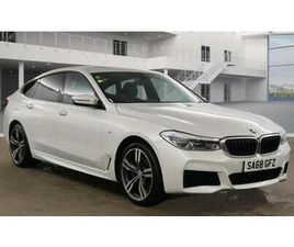 2018 BMW 6 SERIES GRAN TURISMO 3.0 630D M SPORT GT AUTO XDRIVE EURO 6 (START/STOP) 5DR HATCHBACK DIESEL ...