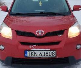 TOYOTA URBAN CRUISER 1.4 D4D 4X4. KOŃSKIE - SPRZEDAJEMY.PL