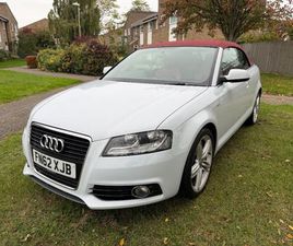 AUDI, A3, CONVERTIBLE, 2012, MANUAL, 1598 (CC), 2 DOORS