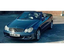 MERCEDES-BENZ, CLK, CONVERTIBLE, 2006, SEMI-AUTO, 2996 (CC), 2 DOORS