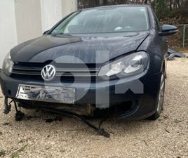 GOLF 6 2.0 TDI 4MOTION4X4 UDAREN HAVARISAN REGISTRIRAN