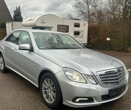 MERCEDES E250D AUT. LIMOUSINE SILBER GEPFLEGT