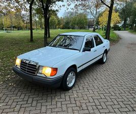 MERCEDES W124 230E 1987 OLDTIMER WEIß