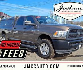 USED 2018 RAM 3500 TRADESMAN CREW CAB 4X4 8’ BOX