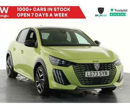 PEUGEOT 208 E-208 51KWH GT AUTO 5DR (7.4KW CHARGER)