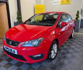 2013 SEAT IBIZA 1.2 TSI FR 3DR HATCHBACK PETROL MANUAL