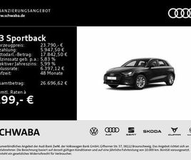 AUDI A3 SPORTBACK 30 TFSI