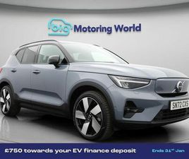 VOLVO XC40 RECHARGE 69KWH ULTIMATE SUV 5DR ELECTRIC AUTO (231 PS)