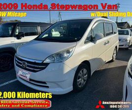 HONDA STEPWGN 2009 HONDA STEPWAGON VAN W/DUAL POWER SLIDING DOOR 32,000 KM