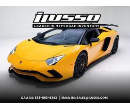 USED 2018 LAMBORGHINI AVENTADOR S LP 740-4 S