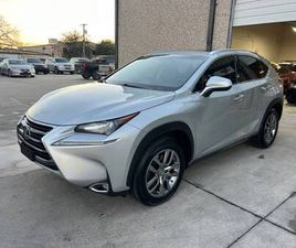CLEAN FUEL EFFICIENT SILVER 2016 LEXUS NX200T W2.0L INLINE4 TURBO