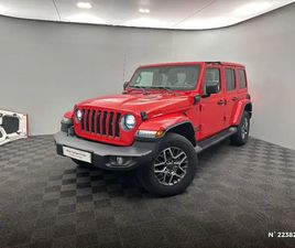 JEEP WRANGLER UNLIMITED WRANGLER UNLIMITED 4XE 2.0 L T 380 CH PHEV 4X4 BVA8 80TH ANNIVERSARY