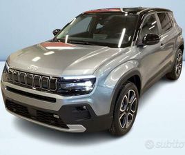 JEEP AVENGER JEEP AVENGER ALTITUDE BEV