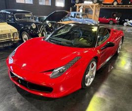 FERRARI 458 ITALIA FRANÇAISE ROUGE