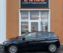 PEUGEOT 308 130CV ALLURE PACK EAT BVA S&S SIEGES CHAUFFANTS CAMERA 360 CARPLAY ATTELAGE