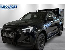 ISUZU D-MAX XRX CREW CAB CNG CHICAGO BLACK EDITION LÅG SKATT