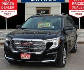 2024 GMC TERRAIN DENALI*LOW KS*AWD*HEATED LEATHER*MOON ROOF*CARP