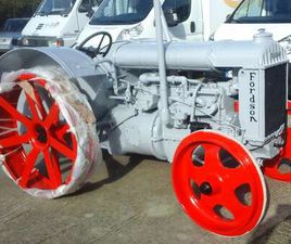 UNICO,IL PRIMO TRATTORE AL MONDO FORDSON 1927