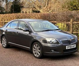 2008 TOYOTA AVENSIS TR - 2.0 D4-D - LONG MOT - 61 MPG - SAT NAV