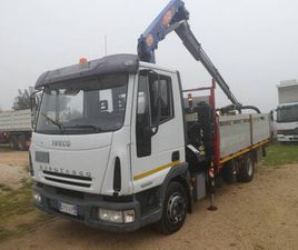 ALTRO EUROCARGO 120E21 CASSONE CON GRU-CESTELLO