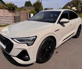 AUDI E-TRON SPORTBACK S SPORTBACK QUATTRO S LINE BLACK LUFT KAMERA
