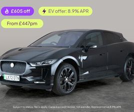 JAGUAR I-PACE EV400 400 90KWH HSE BLACK SUV 5DR ELECTRIC AUTO 4WD (400 PS) - CARPLAY - KEYLESS