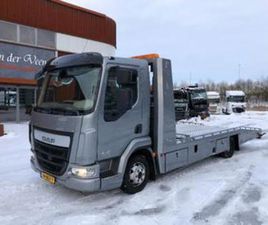 DAF LF 210 AUTOTRANSPORTER MET TIJHOF OPBOUW — VRACHTWAGENS — MARKTPLAATS